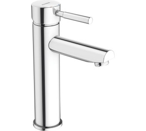 Monomando de lavabo medio alto Cromado Tau